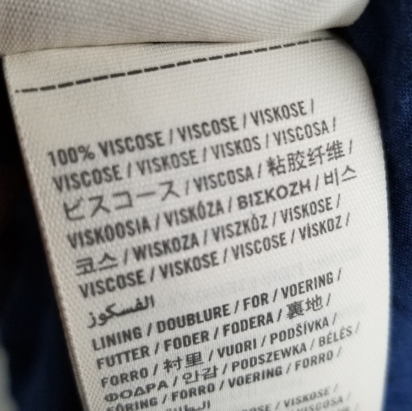 Abercrombie & Fitch Blue Embroidered Tunic - P2 - Picture 7 of 7